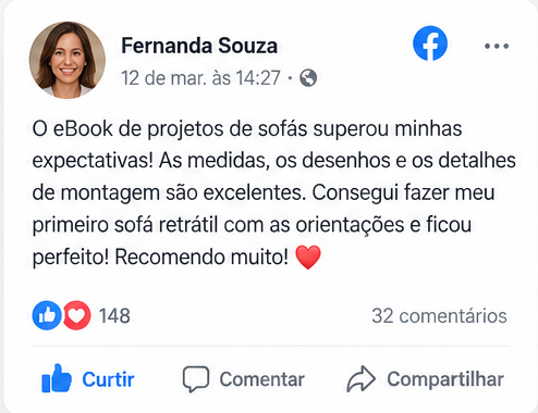 Print de depoimento de cliente 1