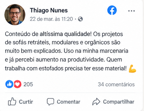 Print de depoimento de cliente 5